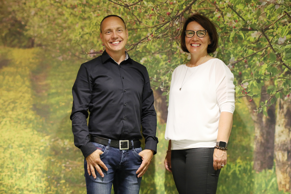 Kuvassa Niko Herlin ja Kirsi Kostia, Great Minds Oy