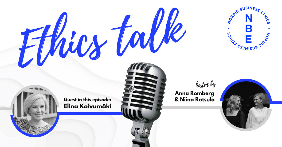 Ethics Talk: Elina Koivumäki - GDPR