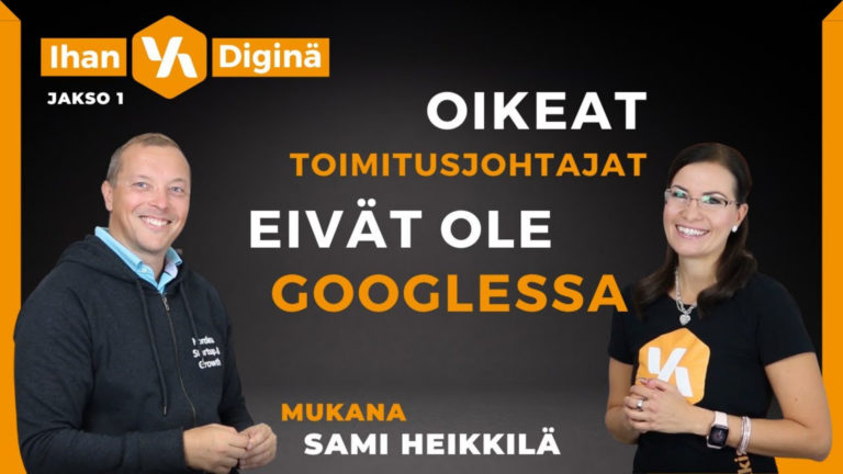 oikeat toimitusjohtajat eivät ole googlessa