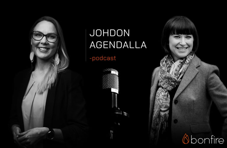 johdon agendalla Kaisa Hietala Riikka Tanner